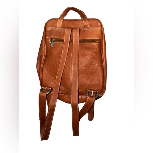 Piel Leather U-Zip Backpack #C - Picture 2 of 4